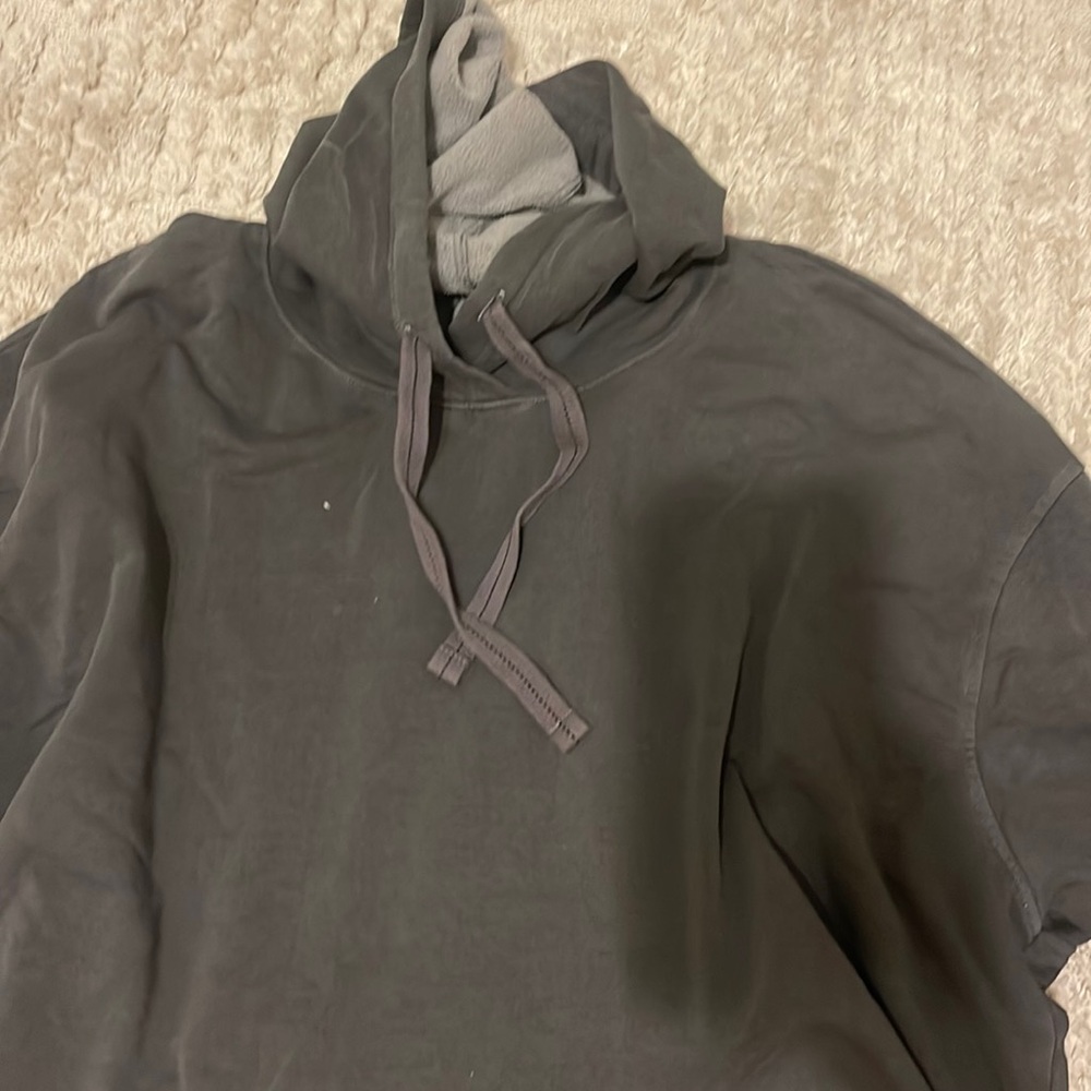 Black lightweight hoodie
